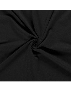 Jerseytyg French Terry Svart