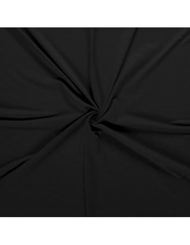 Jerseytyg French Terry Svart