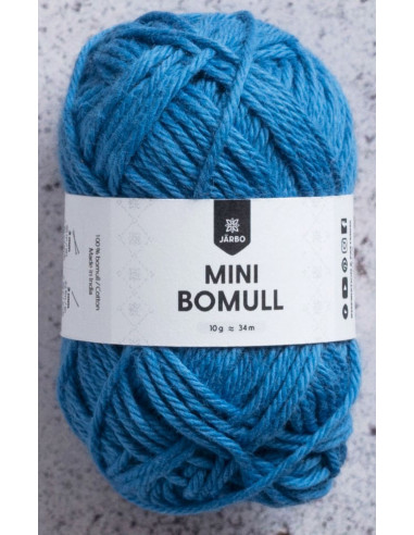 Minibomull 71027 Jeansblå