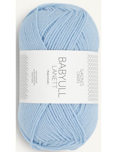 Lanett Babyull 5930 Ljusblå