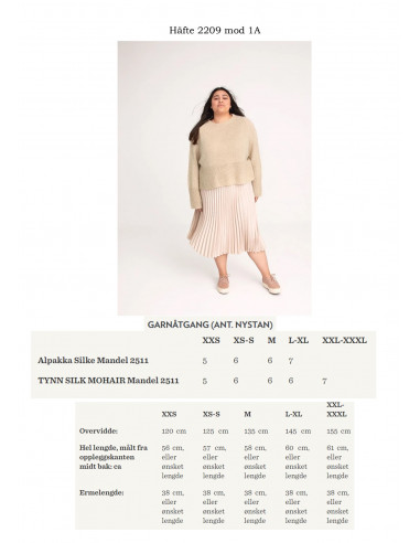 Mönsterhäfte 2209 Svensk text