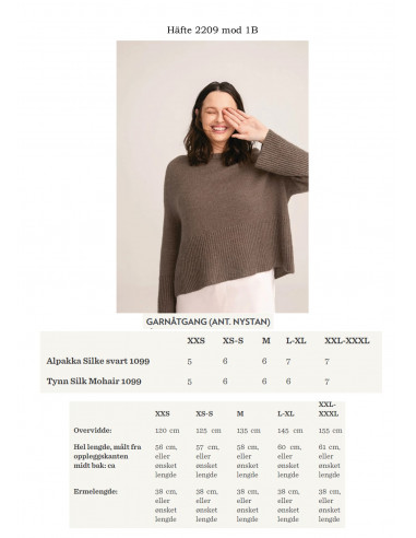 Mönsterhäfte 2209 Svensk text