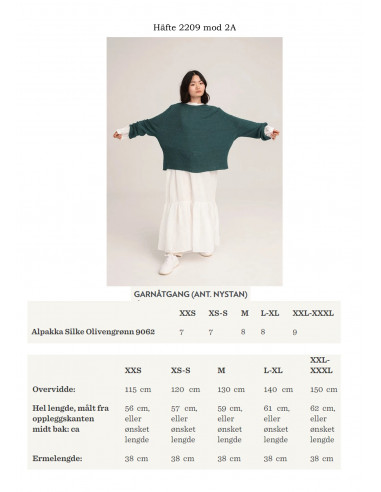 Mönsterhäfte 2209 Svensk text