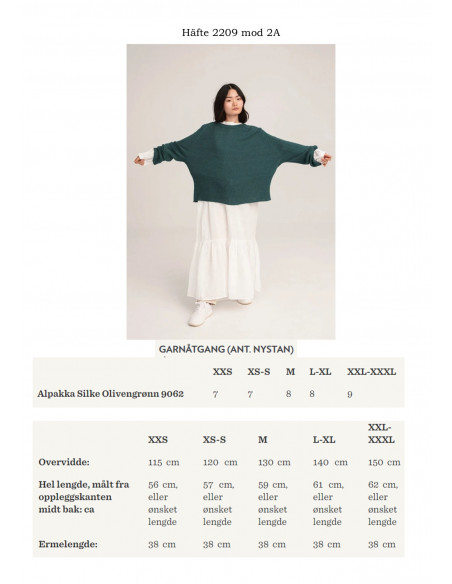 Mönsterhäfte 2209 Svensk text