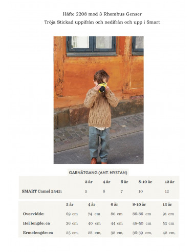 Mönsterhäfte 2208 Svensk text