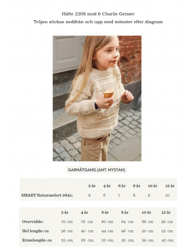 Mönsterhäfte 2208 Svensk text