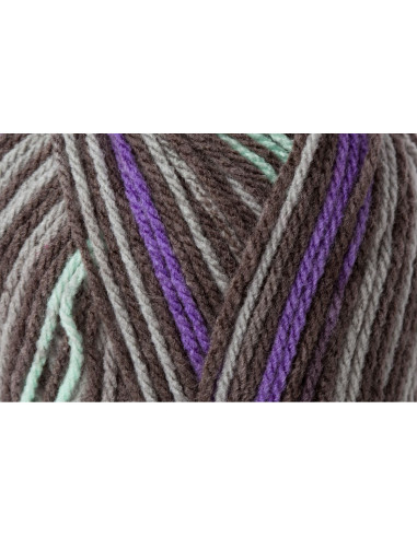 Bravo 2107 Color Grå/Rosa/Lila Print