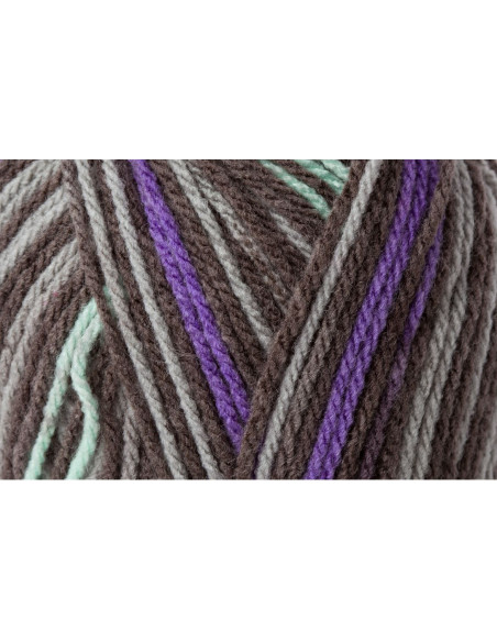 Bravo 2107 Color Grå/Rosa/Lila Print