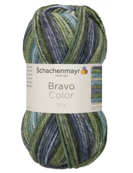 Bravo Color 2122 Grön/Lila/Blå print