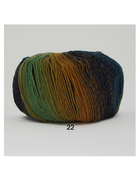 Longcolors 22 Grön/Lila/Turkos