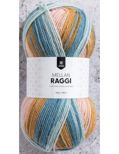 Mellanraggi 423 Gradient Pastel Rainbow