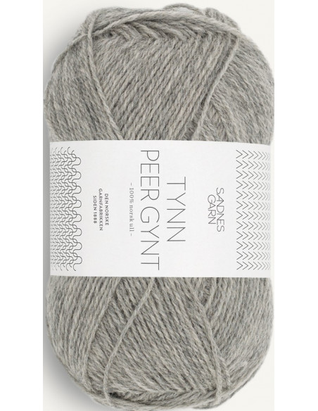 Tynn Peer Gynt 1042 Gråmelerad