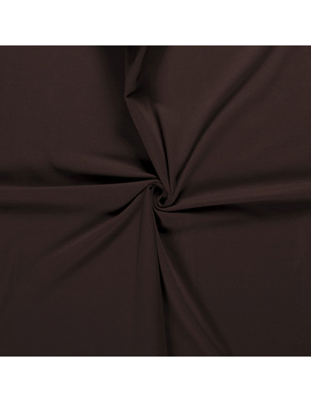 Jerseytyg French Terry Flossad Brun