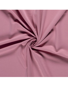 Jerseytyg French Terry Gammelrosa