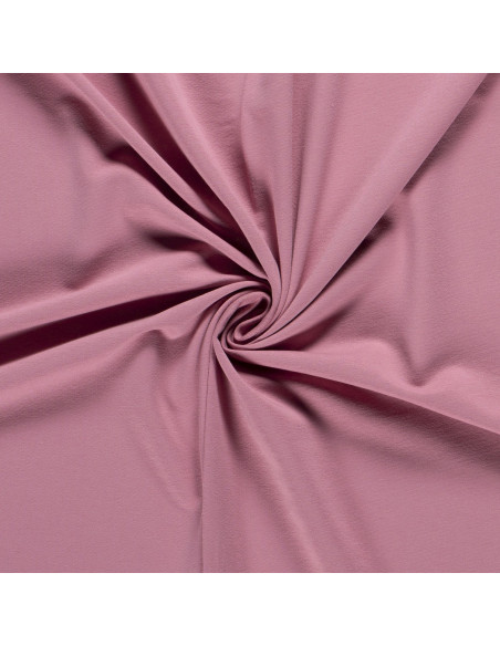 Jerseytyg French Terry Gammelrosa
