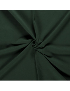 Jeseytyg French Terry Mörk grön