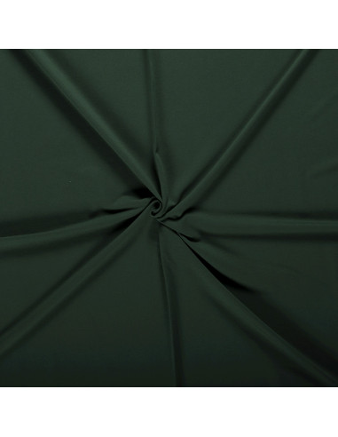 Jerseytyg French Terry Mörk grön