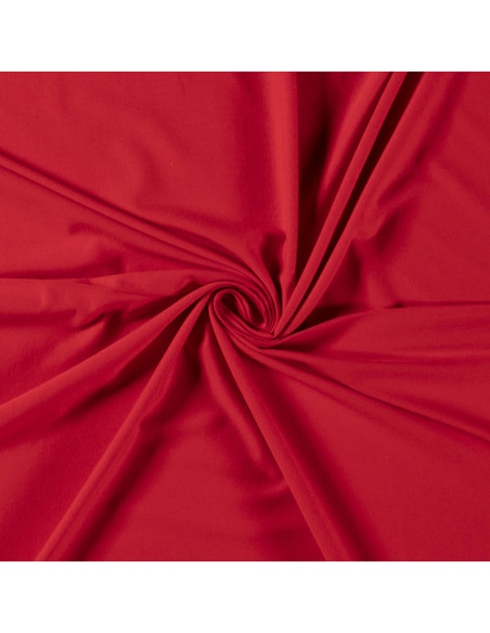 Tyg Jersey Röd