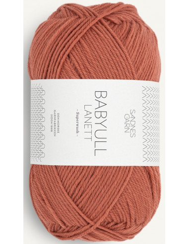 Lanett Babyull 3535 Ljus Kopparbrun