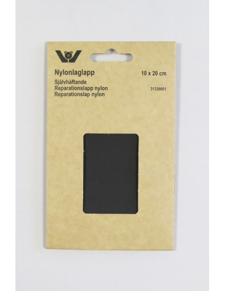 Laglapp nylon Svart 10x20