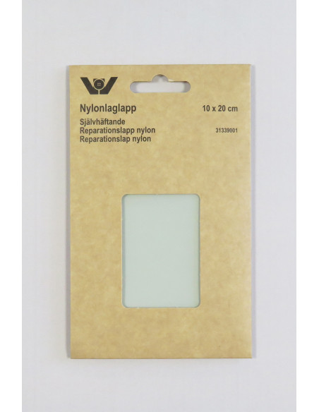 Laglapp nylon Ljusgrå 10x20