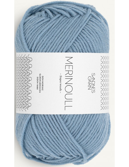 Merinoull 6032 Blå Hortensia