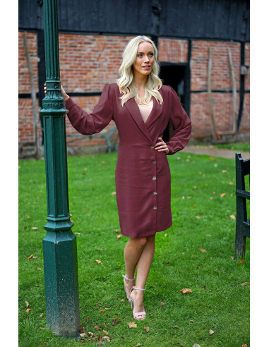 Lintyg 100% Lin Bordeau