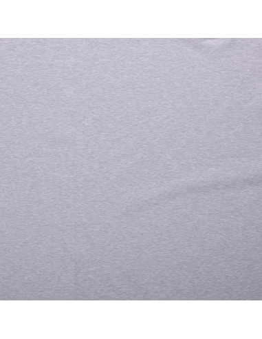 Jerseytyg French terry flossad ljusgrå melange
