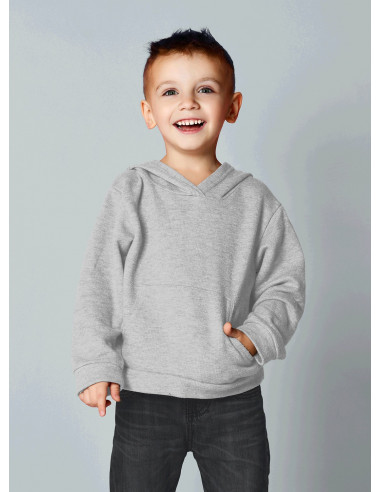 Jerseytyg French terry flossad ljusgrå melange