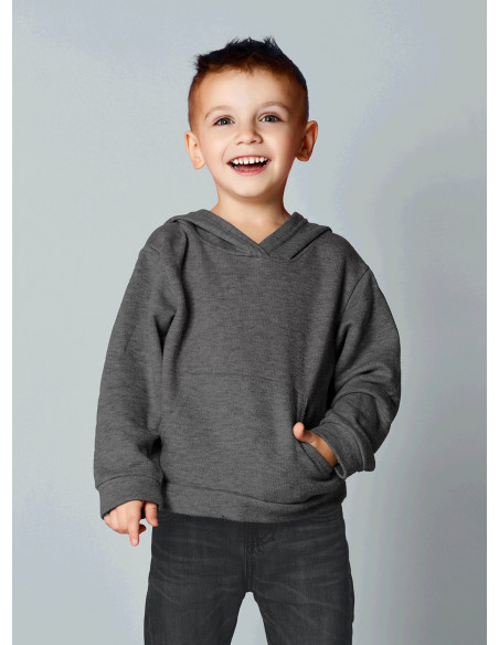 Jerseytyg french terry flossad grå melange