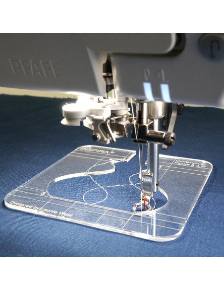 Pfaff Fri rörelse linjal fot