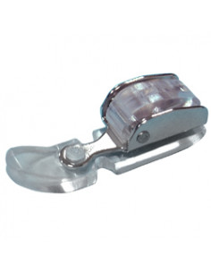 Blixtlåsfot rak nålstång, kort fäste