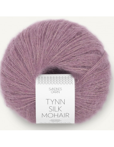 Tynn SilkMohair 4632 Rosa Lavendel