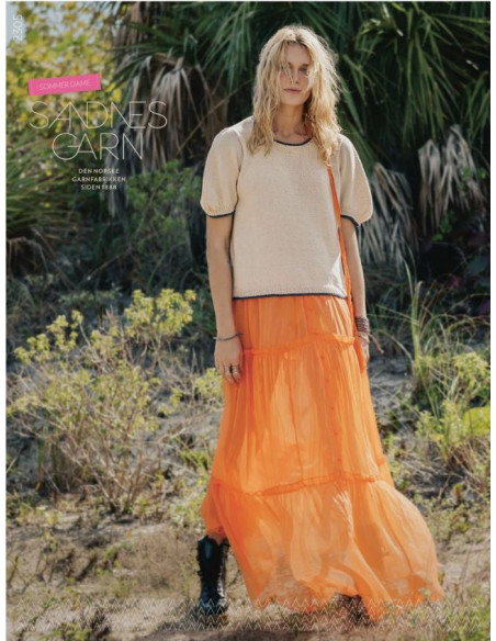 Mönsterhäfte 2305 Sommer Dame Svensk Text