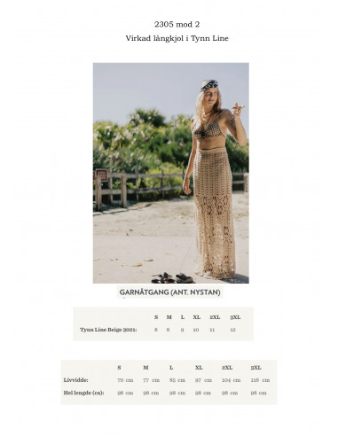 Mönsterhäfte 2305 Sommer Dame Svensk Text