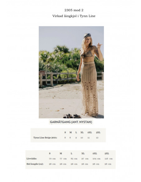 Mönsterhäfte 2305 Sommer Dame Svensk Text