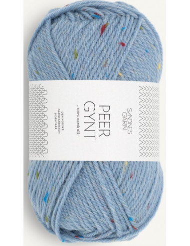 Peer Gynt 6035 Blå Hortensia Tutti Frutti Tweed