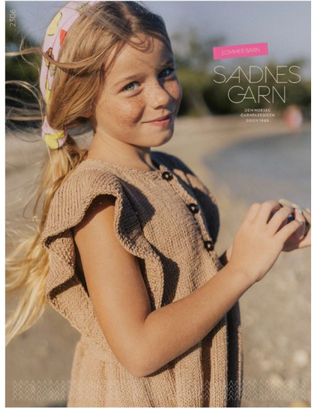 Mönsterhäfte 2306 Sommer Barn Svensk text