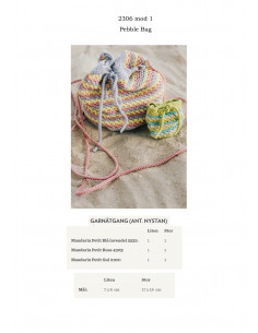 Mönsterhäfte 2306 Sommer Barn Svensk text 2