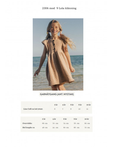 Mönsterhäfte 2306 Sommer Barn Svensk text