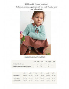 Mönsterhäfte 2303 Mykt til barna Svensk text 2