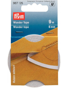 Wonder tape. Dubbelhäftande tape 6 mm. 9 meter