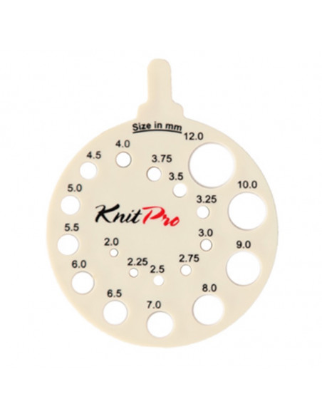 Knitpro Stickmätare Vit