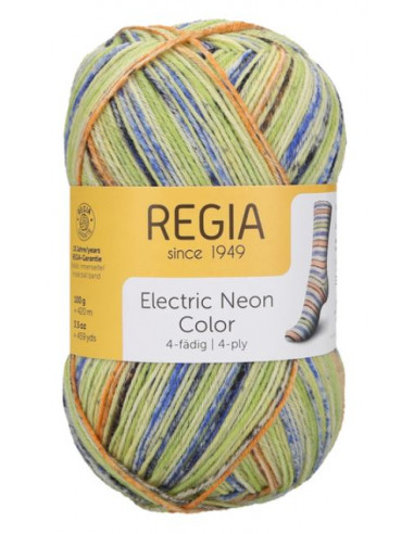 Regia Electric Neon Blue Color 2944