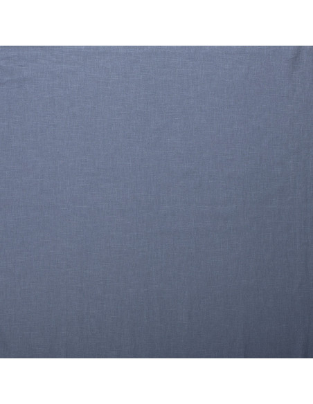 Lin/bomulls tyg Indigo