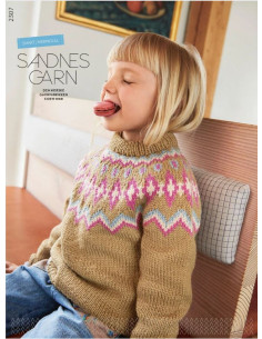 Mönsterhäfte 2307 Smart och Merinoull Barn Svensk Text