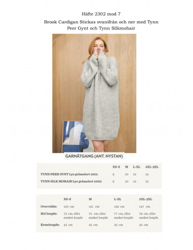 Mönsterhäfte 2302 DIY Svensk Text