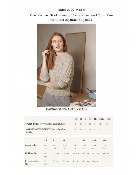 Mönsterhäfte 2302 DIY Svensk Text