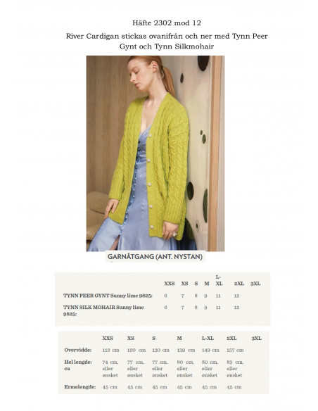 Mönsterhäfte 2302 DIY Svensk Text