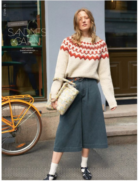 Tema 75 Norska Ikoner Dam Norsk textdel